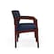 Lesro Lenox 2 Seat Tandem Seating W/ Arm, 44 in W 26 in L 31.5 in H LW2103 - alternate 2